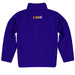 LSU Shreveport Pilots Vive La Fete Logo and Mascot Name Womens Purple Quarter Zip Pullover - Vive La Fête - Online Apparel Store