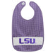 LSU Tigers Smocked Purple Gingham BIB