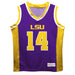 LSU Tigers Vive La Fete Flau'jae Johnson Game Day Purple Boys Basketball Jersey