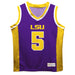 LSU Tigers Vive La Fete Sa'Myah Smith Game Day Purple Boys Basketball Jersey