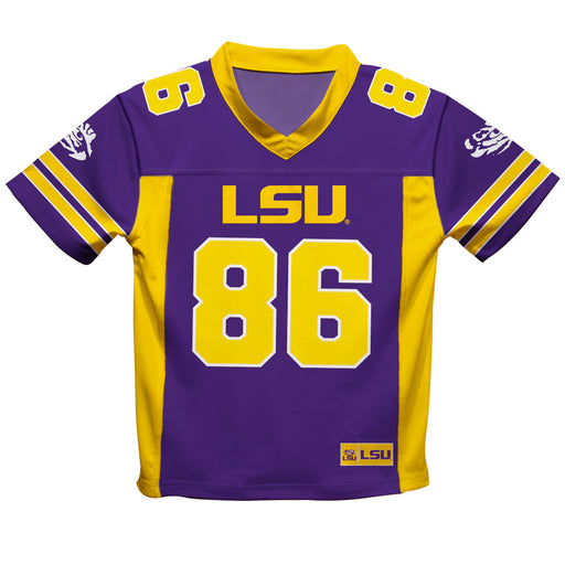 LSU Tigers Vive La Fete Mason Taylor Game Day Purple Boys Football Jersey