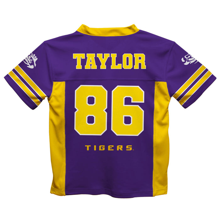 LSU Tigers Vive La Fete Mason Taylor Game Day Purple Boys Football Fashion Top