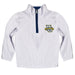 Marquette Golden Eagles Hand Sketched Vive La Fete Impressions Artwork  White Quarter Zip Pullover V1