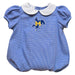 McNeese State University Cowboys Embroidered Royal Girls Baby Bubble Short Sleeve