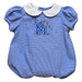 Memphis Tigers Embroidered Royal Girls Baby Bubble Short Sleeve