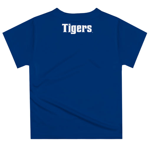 Memphis Tigers Vive La Fete Excavator Boys Game Day Blue Short Sleeve Tee - Vive La Fête - Online Apparel Store