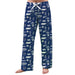 Memphis Tigers Repeat Print Hand Sketched Vive La Fete Impressions Artwork Womens  Blue  Lounge Pants