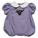 Minnesota State Mavericks Embroidered Purple Girls Baby Bubble Short Sleeve