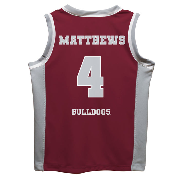 Mississipi State  Vive La Fete Cameron Matthews Game Day Maroon Boys Basketball Jersey