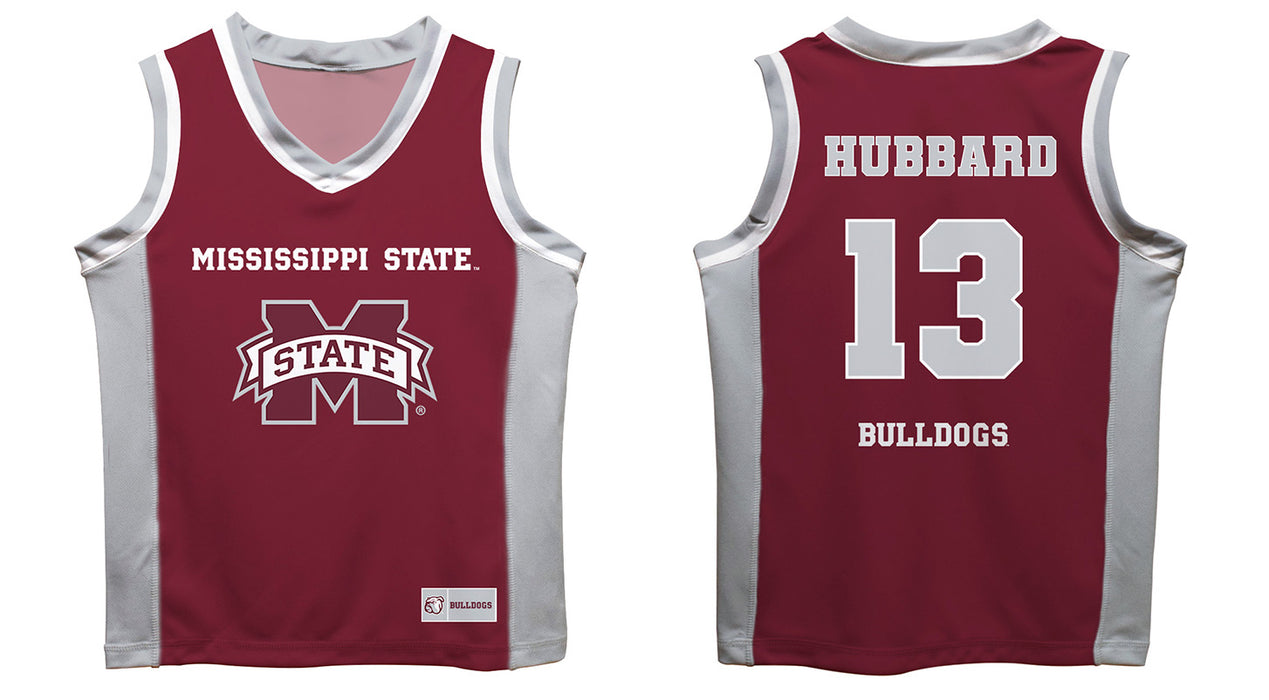 Mississipi State  Vive La Fete Josh Hubbard Game Day Maroon Boys Basketball Jersey