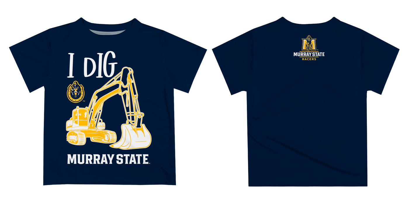 Murray State Racers Vive La Fete Excavator Boys Game Day Blue Short Sleeve Tee - Vive La Fête - Online Apparel Store