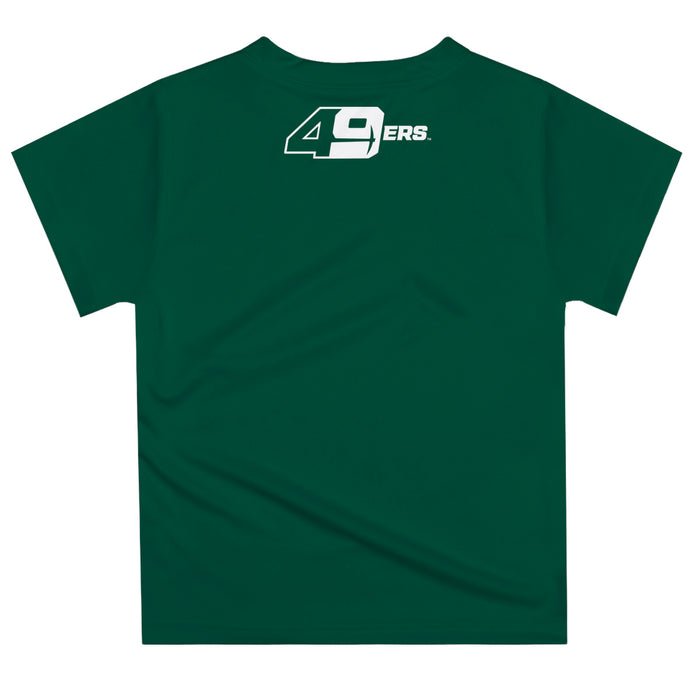 UNC University of North Carolina at Charlotte 49ers  Vive La Fete Excavator Boys Game Day Green Short Sleeve Tee - Vive La Fête - Online Apparel Store