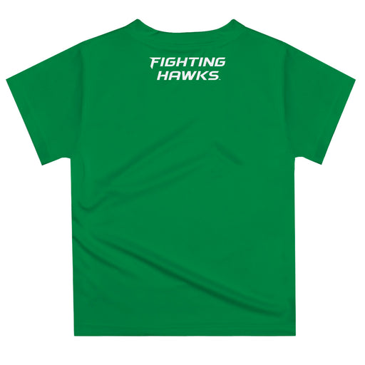 North Dakota Fighting Hawks Vive La Fete Excavator Boys Game Day Green Short Sleeve Tee - Vive La Fête - Online Apparel Store