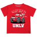 UNLV Rebels  Vive La Fete Monster Truck Boys Game Day Red Short Sleeve Tee