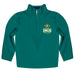 UNC Wilmington Seahawks Vive La Fete Logo and Mascot Name Womens Teal Quarter Zip Pullover