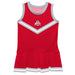 Ohio State Buckeyes Vive La Fete Game Day Red Sleeveless Cheerleader Dress