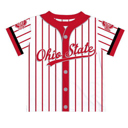 Ohio State Buckeyes Vive La Fete T-Shirt Baseball Jersey Design