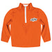 OSU Cowboys Vive La Fete Impressions Artwork Orange Quarter Zip Pullover V1