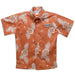 OSU Cowboys Orange Hawaiian Short Sleeve Button Down Shirt