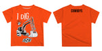 OSU Cowboys Vive La Fete Excavator Boys Game Day Orange Short Sleeve Tee - Vive La Fête - Online Apparel Store