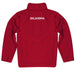 Oklahoma Sooners Vive La Fete Logo and Mascot Name Womens Red Quarter Zip Pullover - Vive La Fête - Online Apparel Store