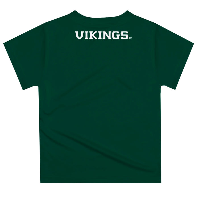 Portland State Vikings Vive La Fete Excavator Boys Game Day Green Short Sleeve Tee - Vive La Fête - Online Apparel Store