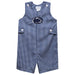 Penn State Nittany Lions Embroidered Navy Gingham Boys Jon Jon