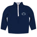 Penn State Nittany Lions Hand Sketched Vive La Fete Impressions Artwork  Navy Quarter Zip Pullover V1