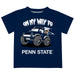 Penn State Nittany Lions  Vive La Fete Monster Truck Boys Game Day Navy Short Sleeve Tee