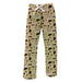 Purdue University Boilermakers Repeat Print Hand Sketched Vive La Fete Impressions Artwork Womens  Gold  Lounge Pants