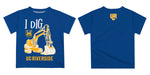 Riverside Highlanders UCR Vive La Fete Excavator Boys Game Day Blue Short Sleeve Tee - Vive La Fête - Online Apparel Store