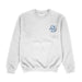 San Diego Toreros Hand Sketched Vive La Fete Impressions Artwork Womens  White Crewneck Sweatshirt