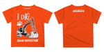 Sam Houston Bearkats Vive La Fete Excavator Boys Game Day Orange Short Sleeve Tee - Vive La Fête - Online Apparel Store