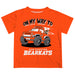 Sam Houston Bearkats  Vive La Fete Monster Truck Boys Game Day Orange Short Sleeve Tee