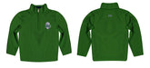 State College of Florida Manatees Vive La Fete Logo and Mascot Name Womens Green Quarter Zip Pullover - Vive La Fête - Online Apparel Store