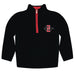 San Diego State University Aztecs SDSU Hand Sketched Vive La Fete Impressions Artwork  Black Quarter Zip Pullover V1