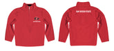 San Diego State Aztecs Vive La Fete Logo and Mascot Name Womens Red Quarter Zip Pullover - Vive La Fête - Online Apparel Store