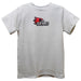 Southeast Missouri Redhawks Embroidered White Knit Short Sleeve Boys Tee Shirt