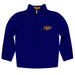 San Francisco State Gators Vive La Fete Logo and Mascot Name Womens Purple Quarter Zip Pullover