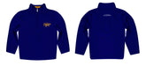 San Francisco State Gators Vive La Fete Logo and Mascot Name Womens Purple Quarter Zip Pullover - Vive La Fête - Online Apparel Store