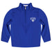 Saint Louis University Billikens SLU Vive La Fete Game Day Solid Blue Quarter Zip Pullover Sleeves