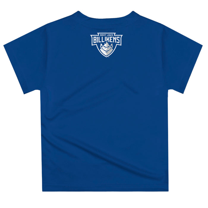 Saint Louis University Billikens SLU Vive La Fete Excavator Boys Game Day Blue Short Sleeve Tee - Vive La Fête - Online Apparel Store