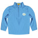 Southern University Jaguars Vive La Fete Game Day Solid Blue Quarter Zip Pullover Sleeves