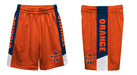 Syracuse Orange Vive La Fete Game Day Orange Stripes Boys Solid Navy Athletic Mesh Short - Vive La Fête - Online Apparel Store