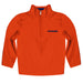 Syracuse Orange Vive La Fete Game Day Solid Orange Quarter Zip Pullover Sleeves