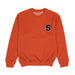 Syracuse Orange Hand Sketched Vive La Fete Impressions Artwork Womens  Orange Crewneck Sweatshirt