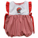 Tampa Spartans Embroidered Red Cardinal Gingham Girls Bubble