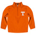 Tennessee Vols Vive La Fete Game Day Solid Orange Quarter Zip Pullover Sleeves