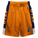 Texas at El Paso Miners Vive La Fete Game Day Orange Stripes Boys Solid Blue Athletic Mesh Short