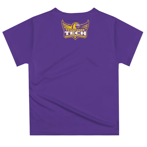 Tennessee Tech Golden Eagles TTU Vive La Fete Excavator Boys Game Day Purple Short Sleeve Tee - Vive La Fête - Online Apparel Store